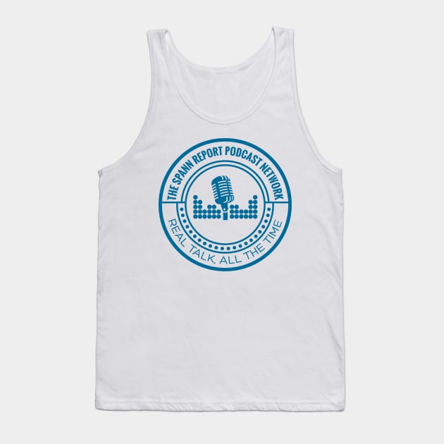 #TSRPN Blue Tank Top by TheSpannReportPodcastNetwork